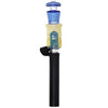 Silver Fumed Glass Bubbler Attachment for Puffco Pivot - 4.1", BDD Wholesale