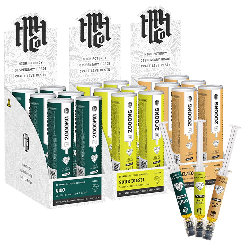 Modern Herb Co Liquid Diamonds THCA Dripper | 2g | 6ct Display, BDD Wholesale