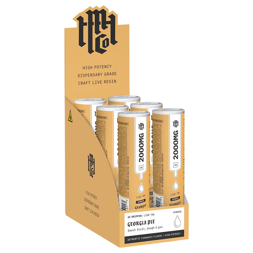 Modern Herb Co Total T Compliant Live THC Blend Dripper | 2g | 6ct Display, BDD Wholesale