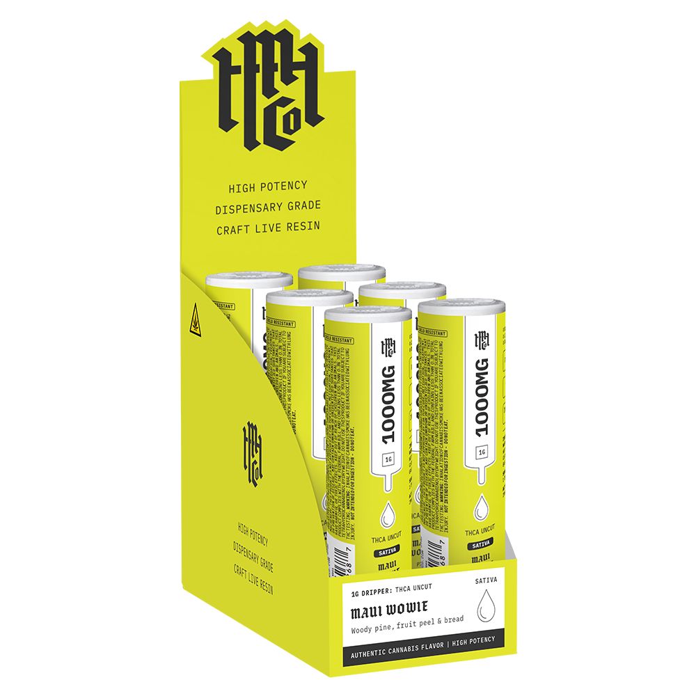 Modern Herb Co Live Uncut THCA Dripper | 1g | 6ct Display, BDD Wholesale