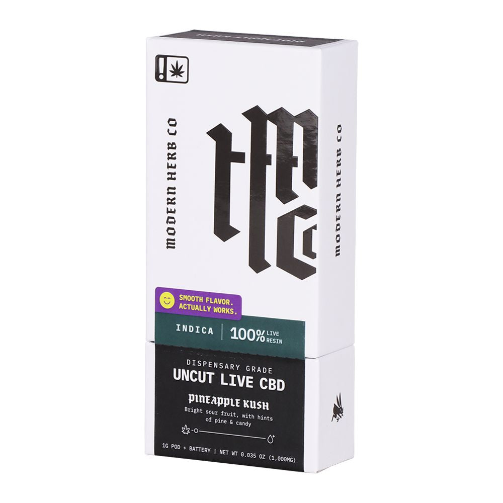 Modern Herb Co Live Uncut CBD Pod Starter Kit | 1g | 6ct Display, BDD Wholesale