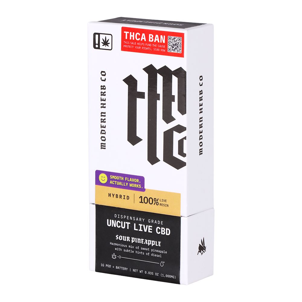 Modern Herb Co Live Uncut CBD Pod Starter Kit | 1g | 6ct Display, BDD Wholesale