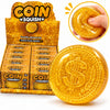 Gold Coin squishy stress toy