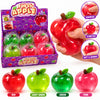 Fresh Apple clear squishy stress toy