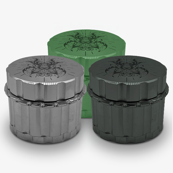 Shredder • 55mm | 4 piece Grinder • Style 14, BDD Wholesale
