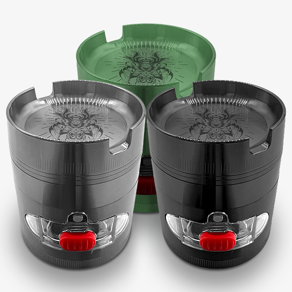 Shredder • 63mm | 4 piece Grinder • Style 4, BDD Wholesale