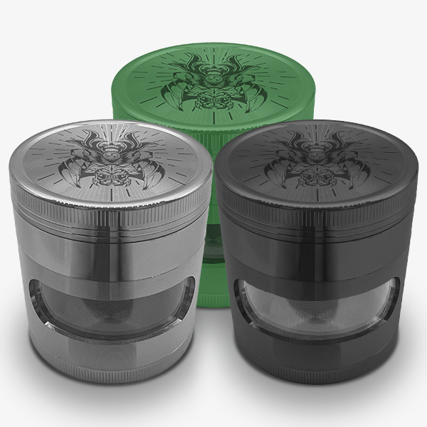 Shredder • 63mm | 4 piece Grinder • Style 5, BDD Wholesale