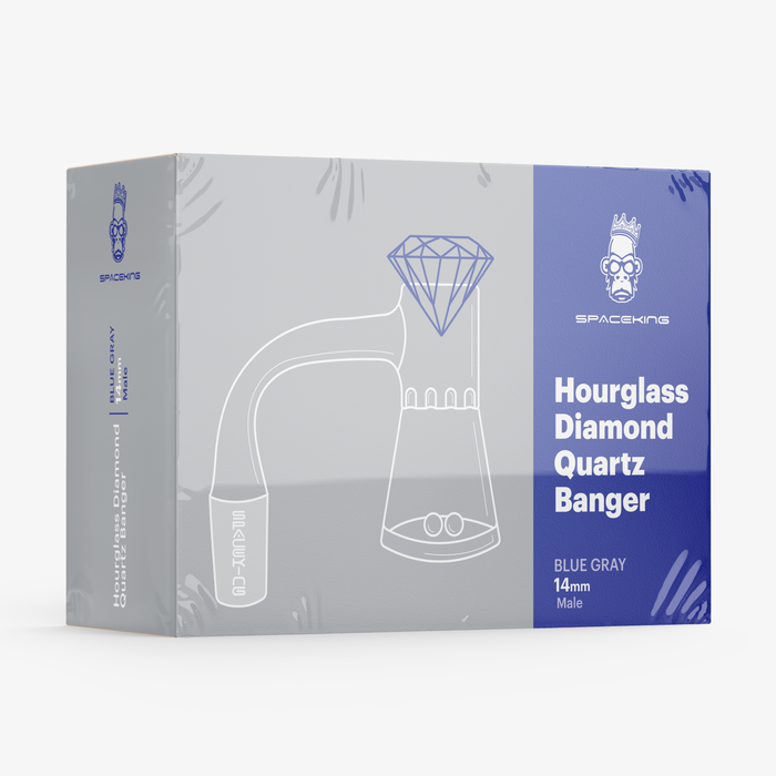 Space King Hourglass Diamond Banger Kit (Blue / Gray)
