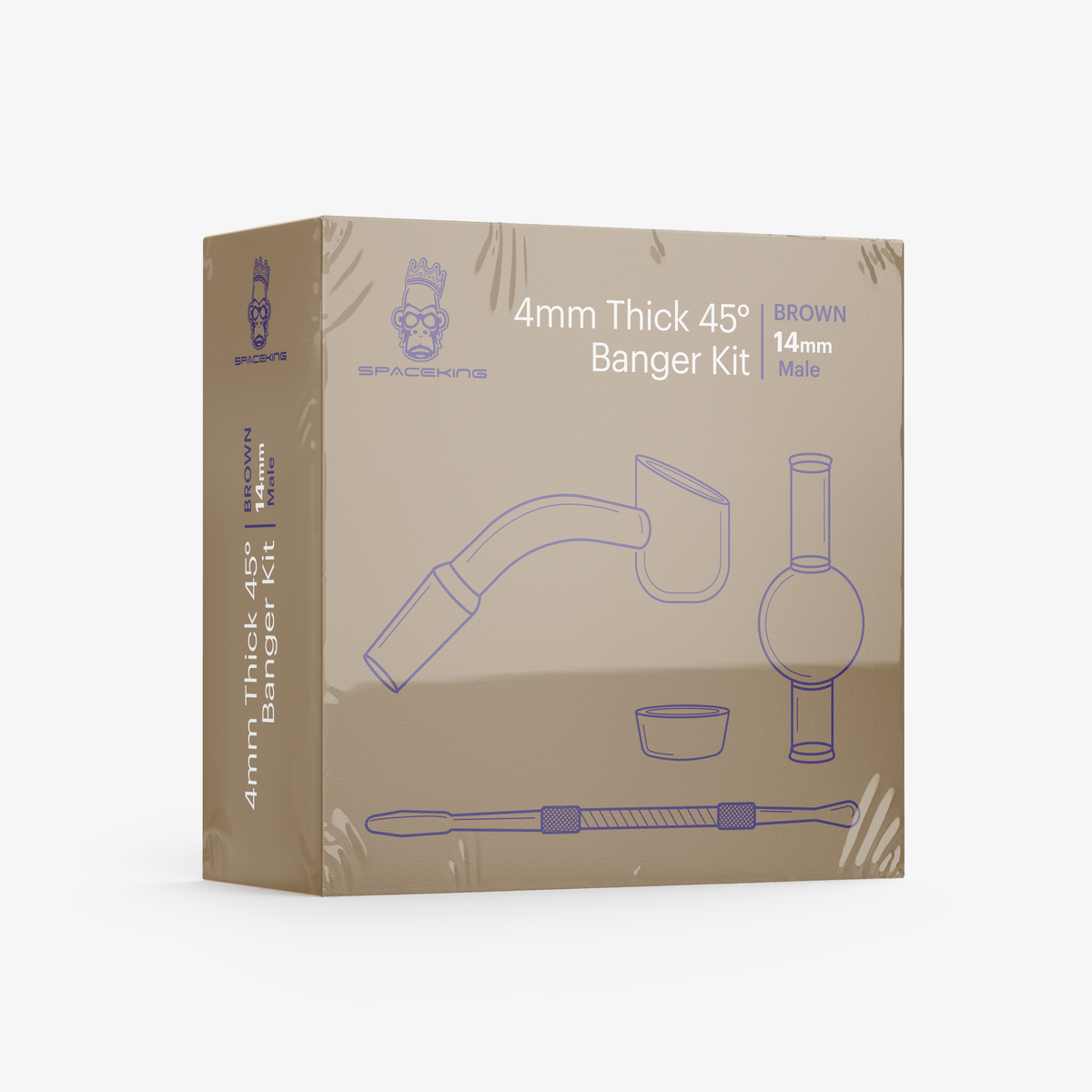 Space King 4mm Thick 45 Banger Kit (Brown)