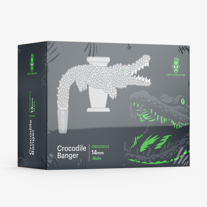 Space King Crocodile Terp Slurper - Handmade