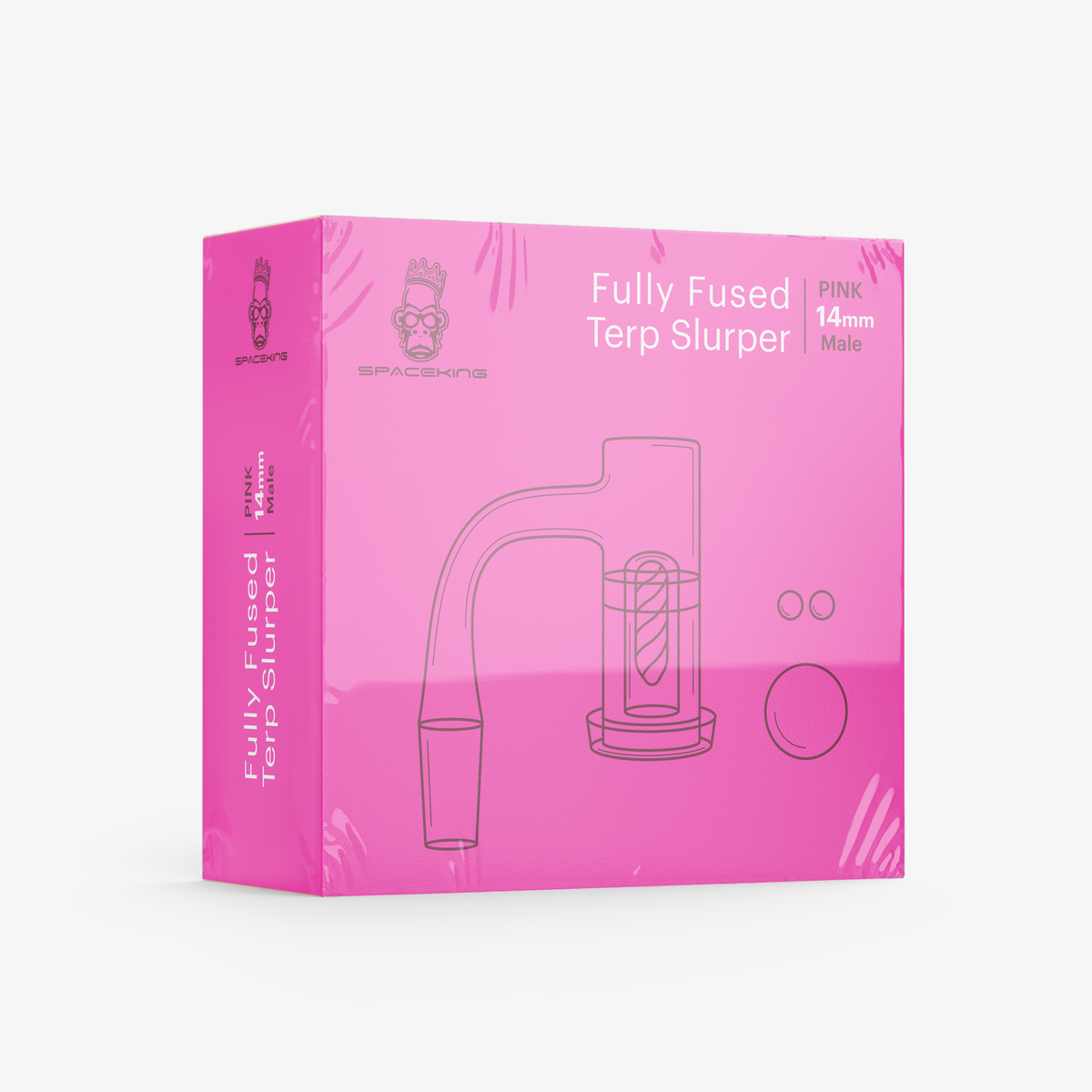 Space King Fully Fused Terp Slurper (Pink)