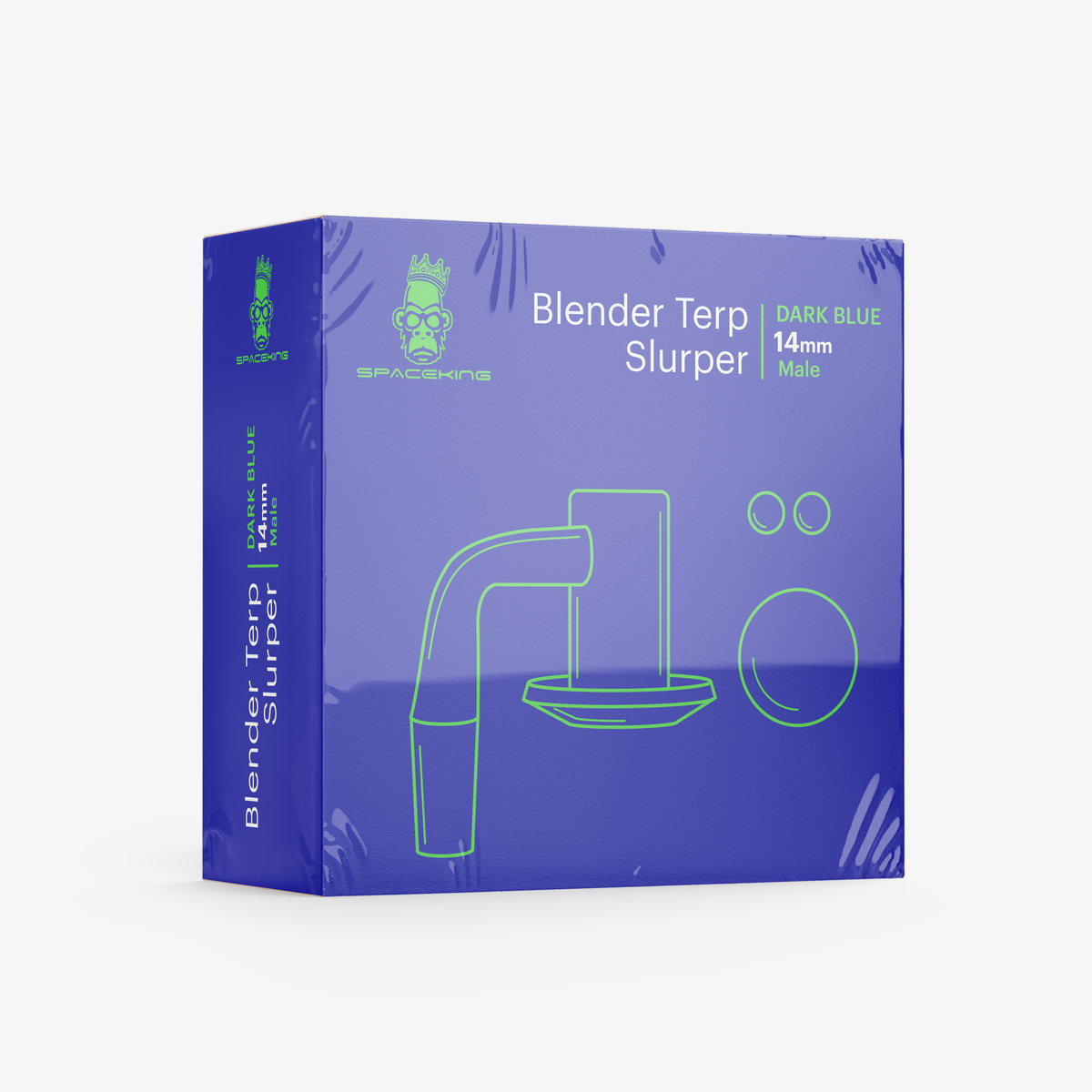 Space King Blender Terp Slurper (Dark Blue)