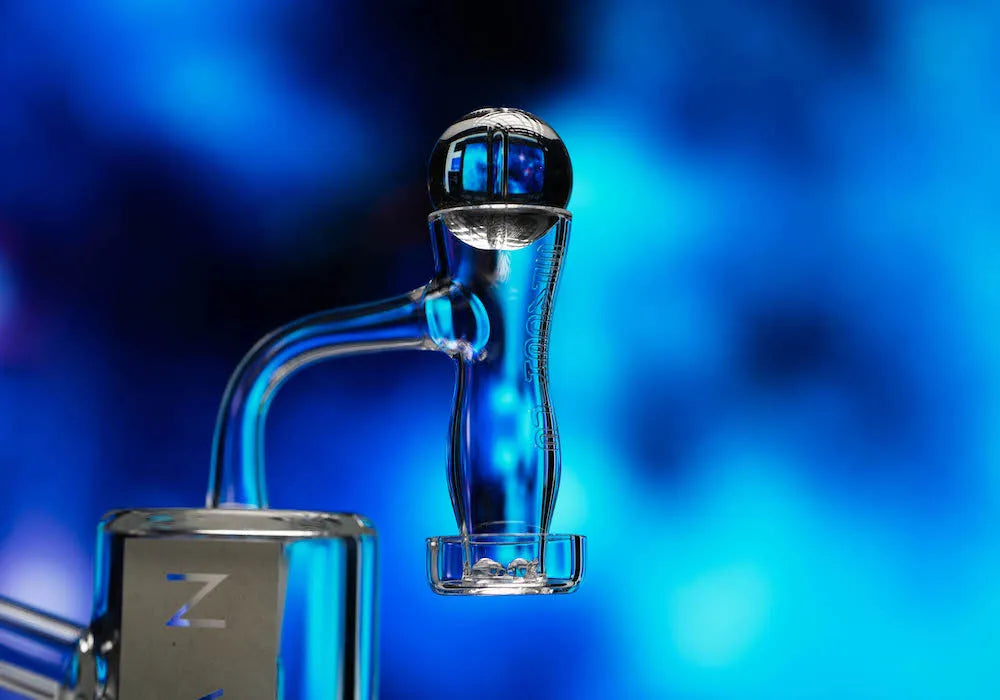 Space King Fully Fused Long Barrel Terp Slurper (Dark Green)