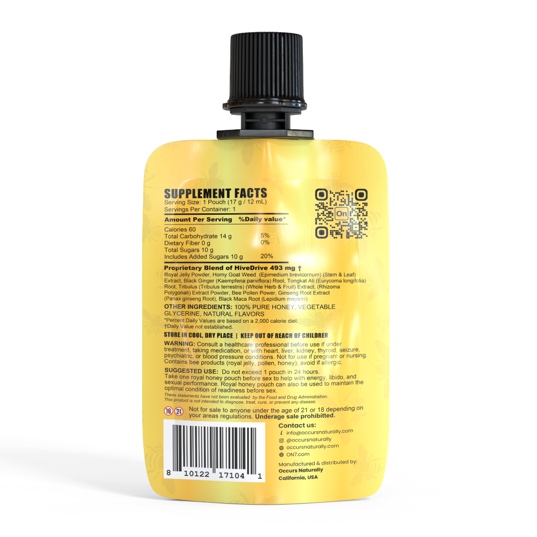 Turn On - Royal Honey (24pcs), BDD Wholesale