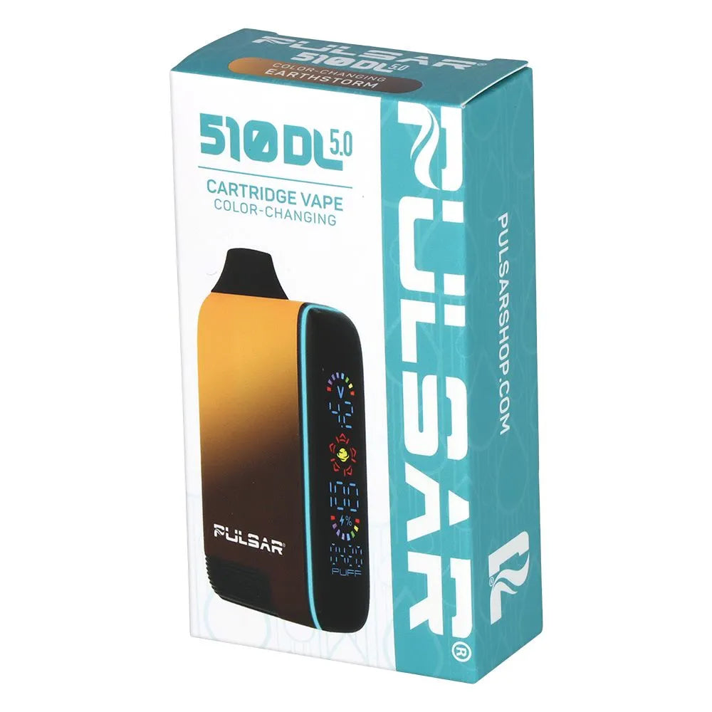 Pulsar 510 DL 5.0 Precision Voltage Control LCD Screen Vape Bar | Thermo Series | 1000mAh, BDD Wholesale