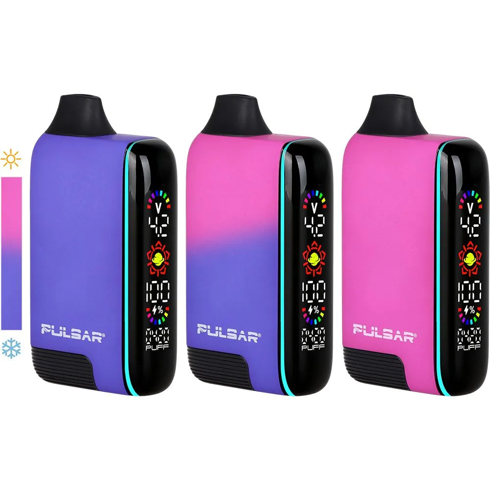 Pulsar 510 DL 5.0 Precision Voltage Control LCD Screen Vape Bar | Thermo Series | 1000mAh, BDD Wholesale