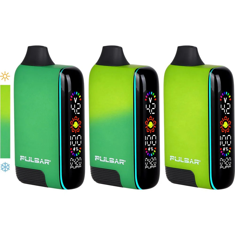Pulsar 510 DL 5.0 Precision Voltage Control LCD Screen Vape Bar | Thermo Series | 1000mAh, BDD Wholesale