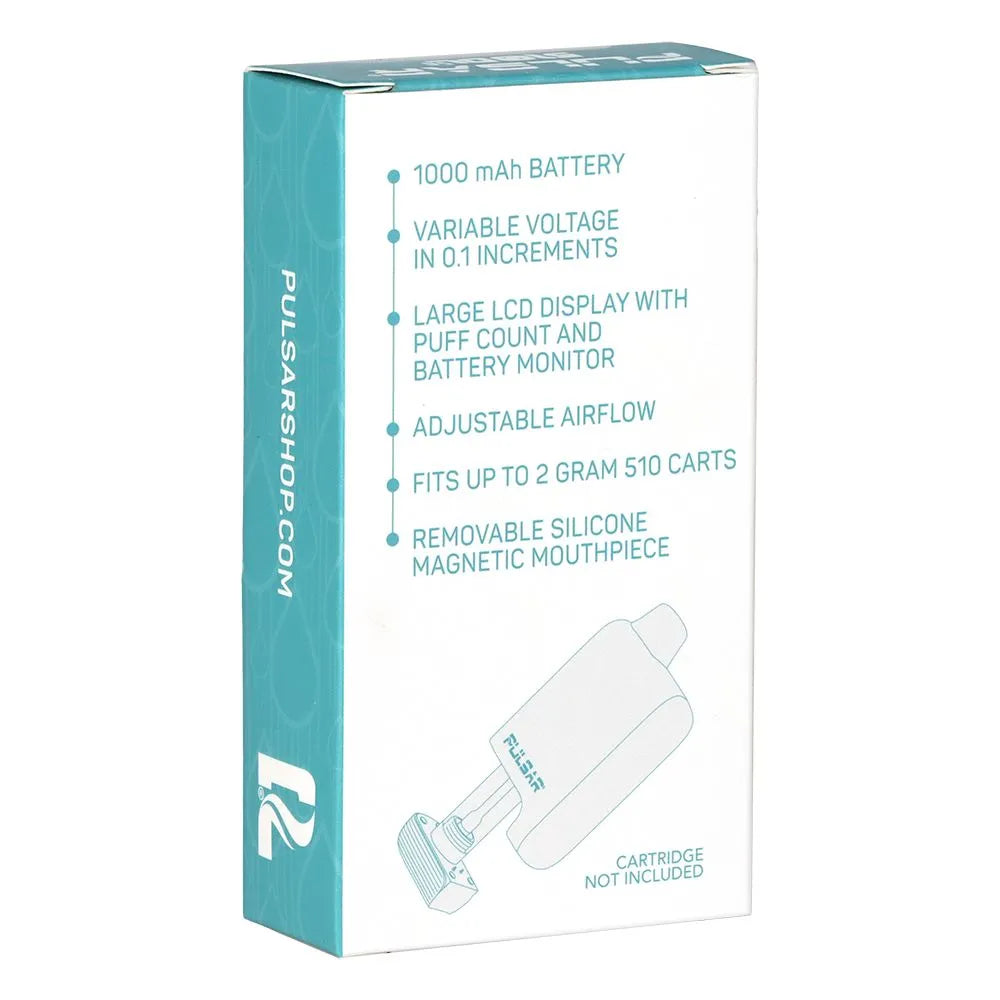 Pulsar 510 DL 5.0 Precision Voltage Control LCD Screen Vape Bar | Thermo Series | 1000mAh, BDD Wholesale