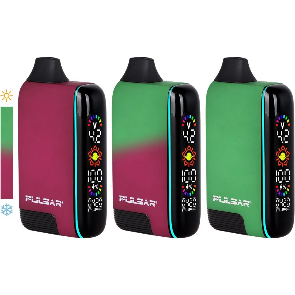 Pulsar 510 DL 5.0 Precision Voltage Control LCD Screen Vape Bar | Thermo Series | 1000mAh, BDD Wholesale