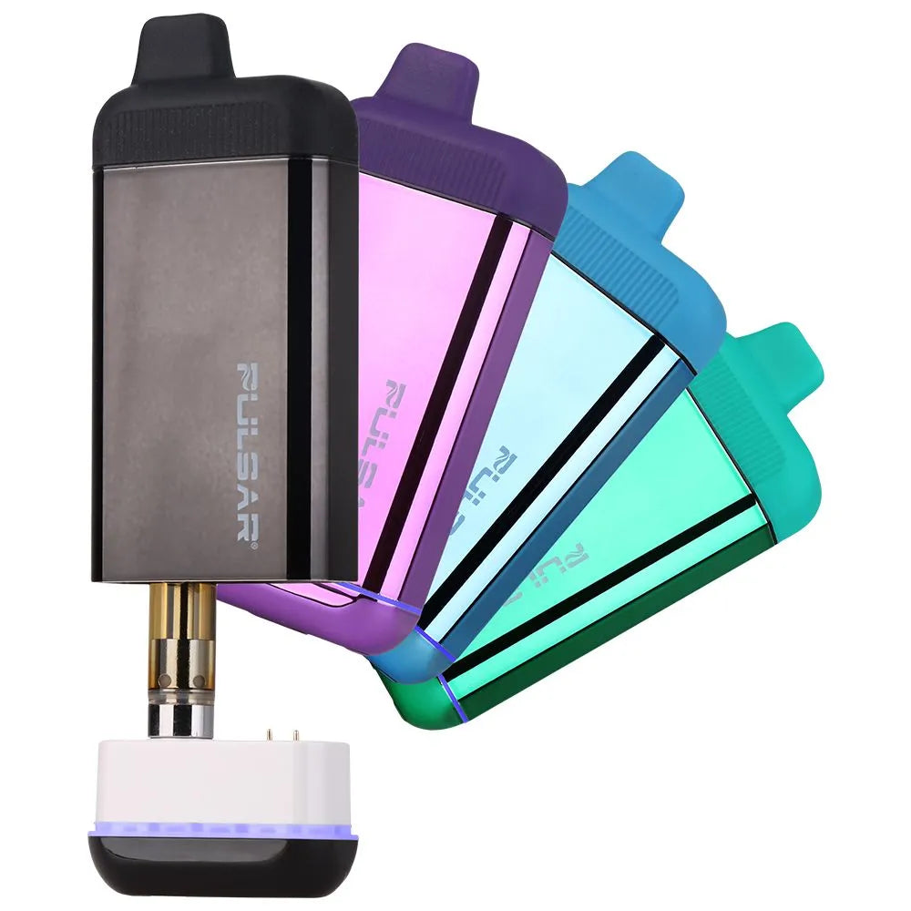 8CT DISPLAY - Pulsar DL 510 Jetpack 2.0 Variable Voltage Forced Air Vaporizer - 650mAh / Assorted Colors, BDD Wholesale
