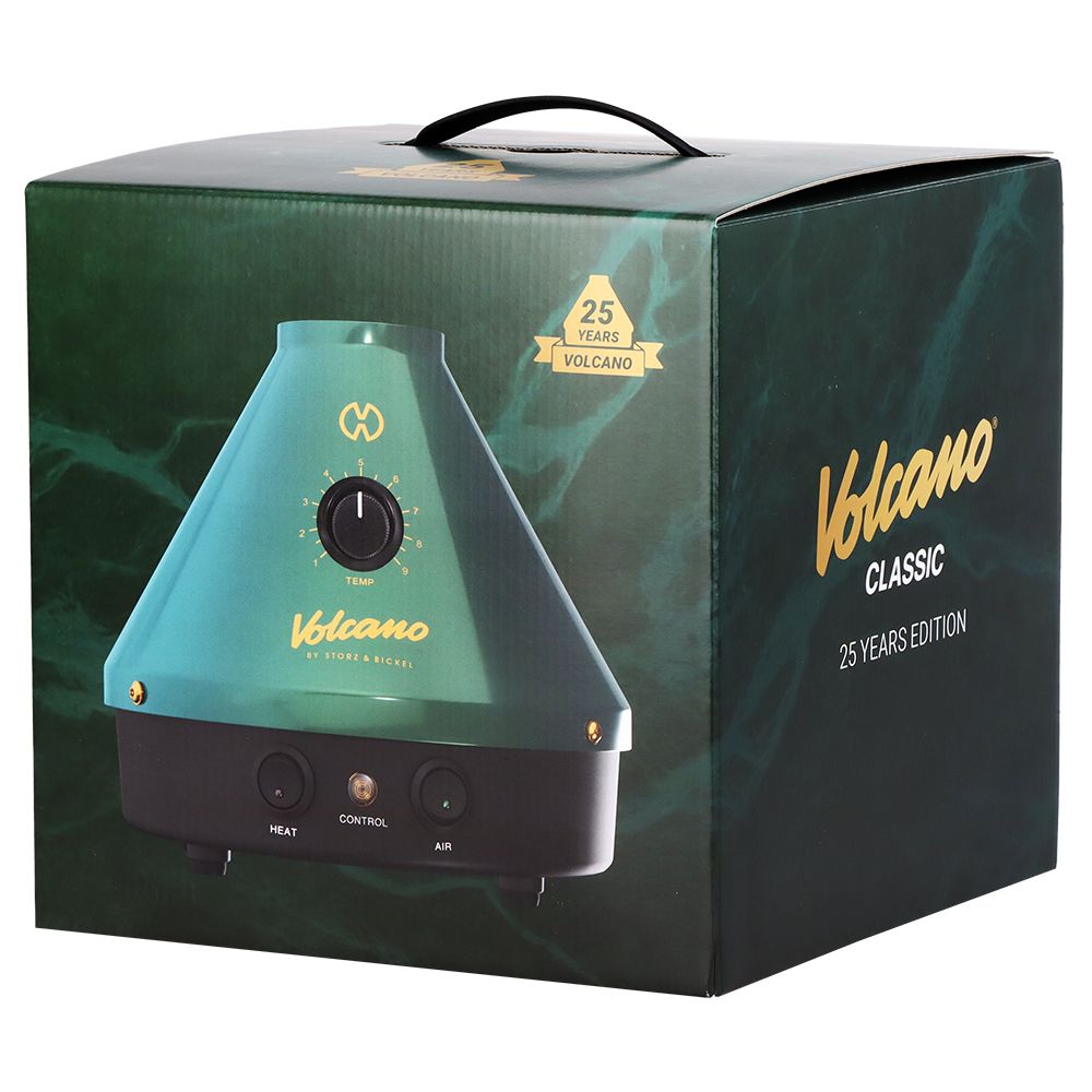 Storz & Bickel Volcano Classic Vaporizer - 25 Year Green & Gold Limited Edition, BDD Wholesale
