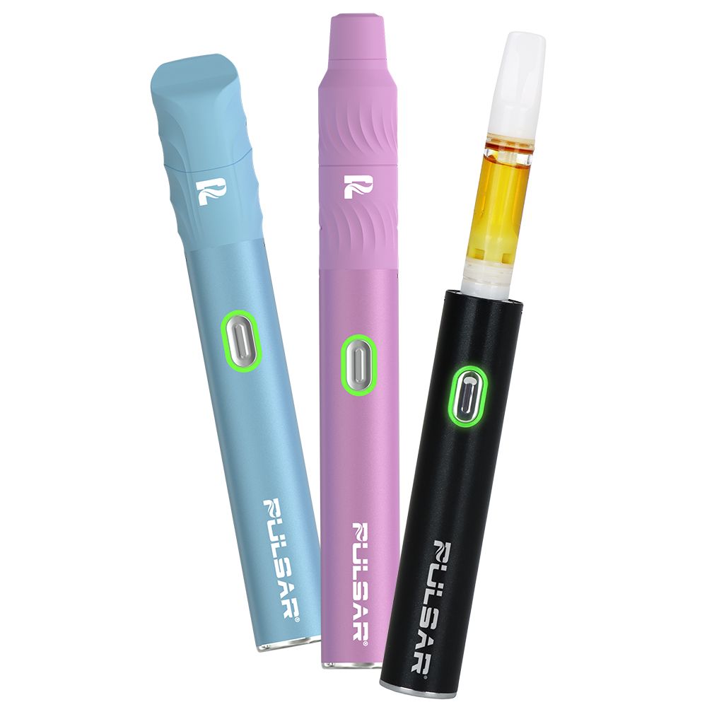 6CT DISPLAY - Pulsar 510 Delta 3-in-1 Smart Battery Vape Pen Kit - 800mAh / Assorted Colors, BDD Wholesale