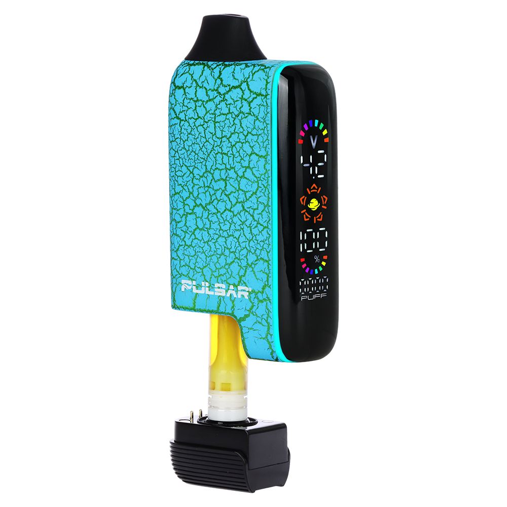 Pulsar 510 DL 5.0 Precision Voltage Control LCD Screen Vape Bar | Crackle Series | 1000mAh, BDD Wholesale