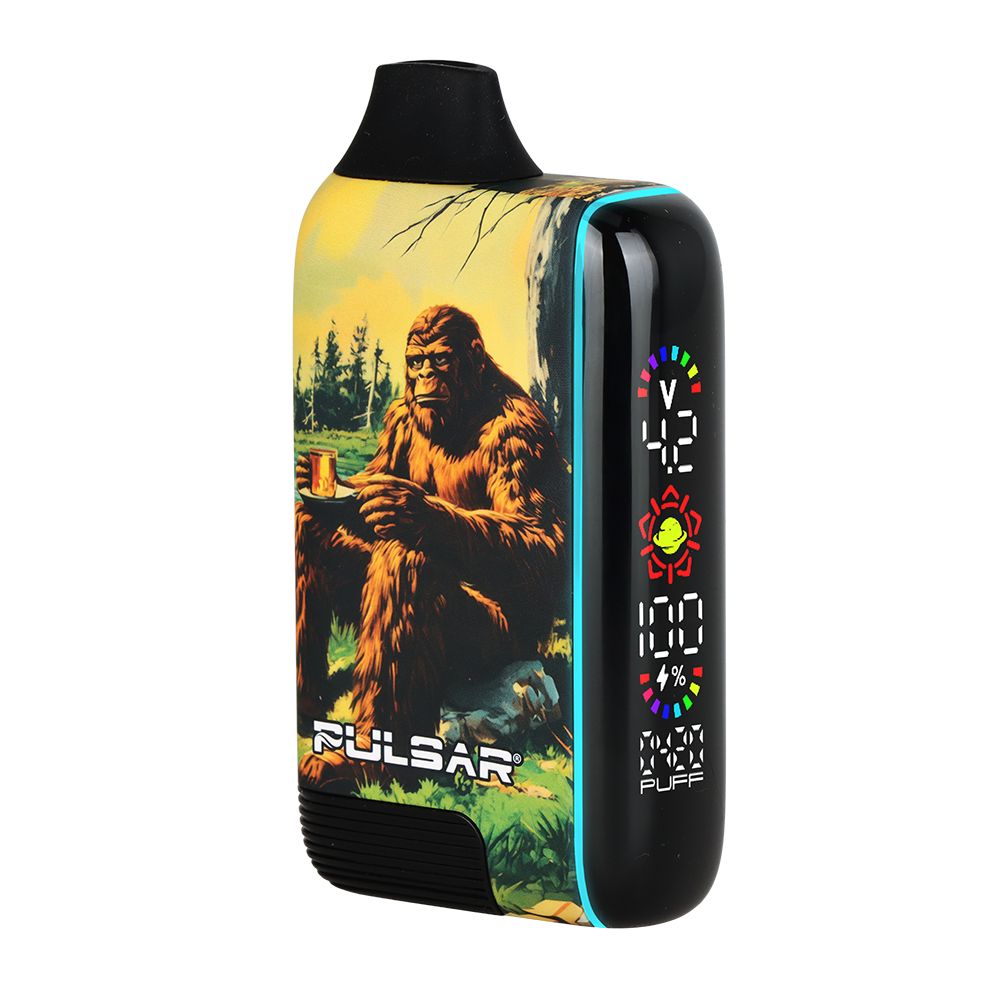 Pulsar 510 DL 5.0 Precision Voltage Control LCD Screen Vape Bar | Design Series | 1000mAh, BDD Wholesale