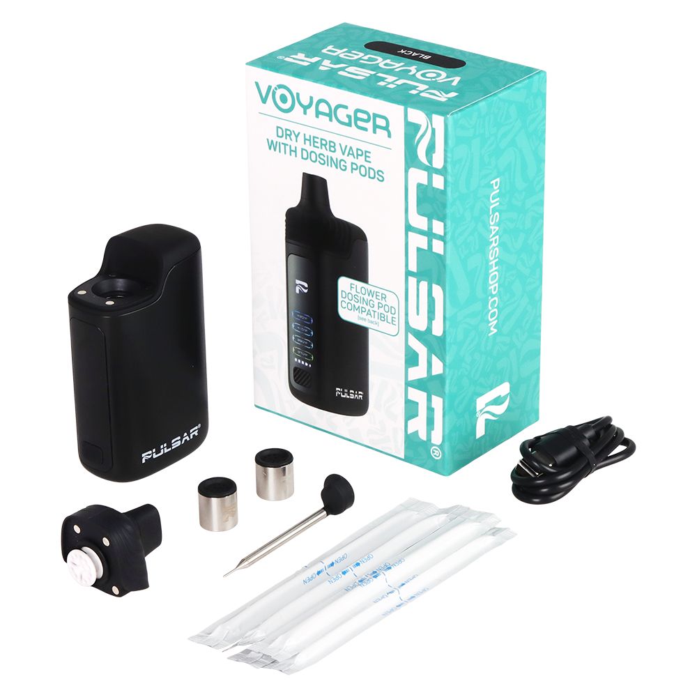4CT DISPLAY - Pulsar Voyager Dry Herb Vaporizer - 2000mAh, BDD Wholesale