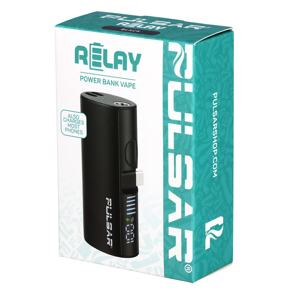 6CT DISPLAY - Pulsar 510 Relay Power Bank Vaporizer - 5000mAh / Assorted Colors, BDD Wholesale