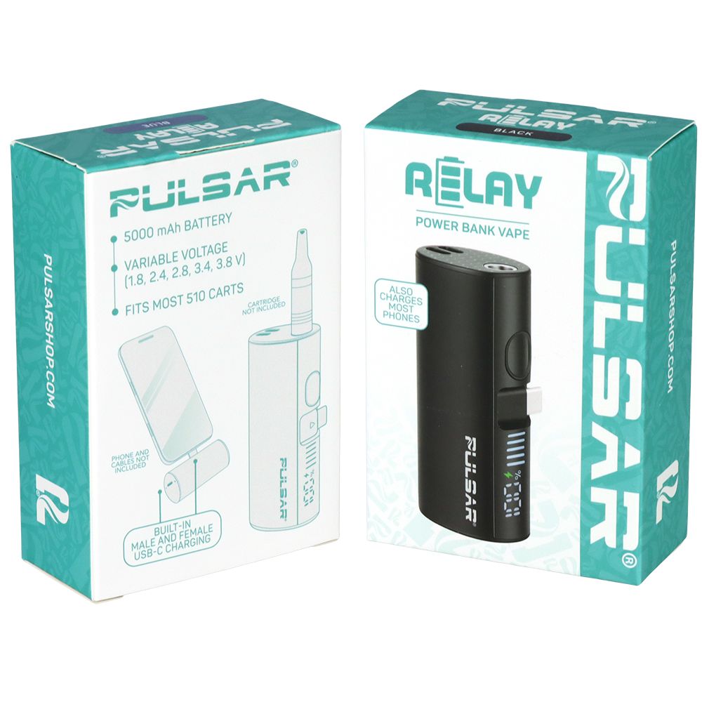Pulsar 510 Relay Power Bank Vaporizer - 5000mAh, BDD Wholesale