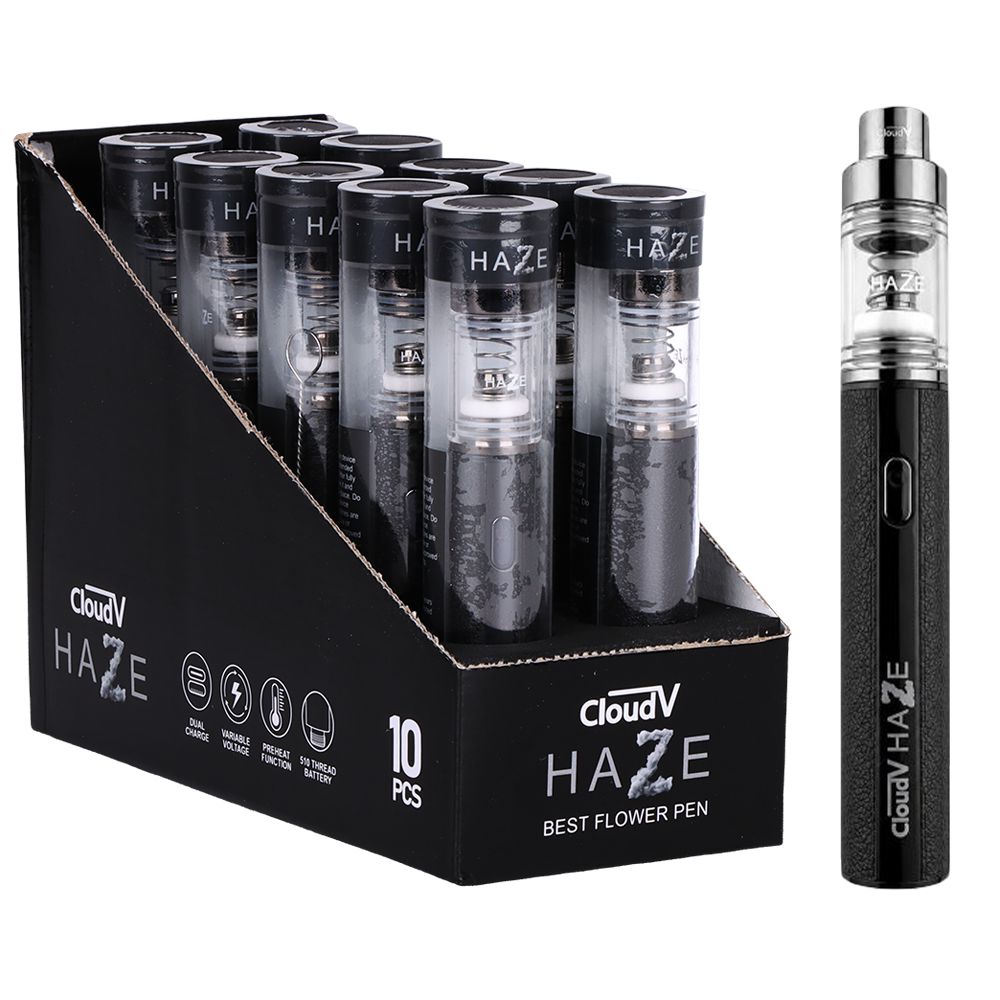 Cloud V Haze Flower Pen | 650mAh | 10ct Display, BDD Wholesale