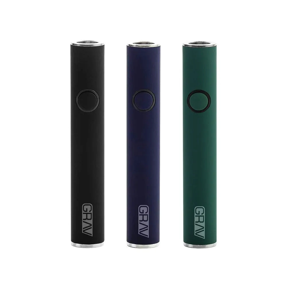 15CT DISPLAY - GRAV Micro Pen Variable Voltage Battery - 130mAh / Assorted Colors, BDD Wholesale
