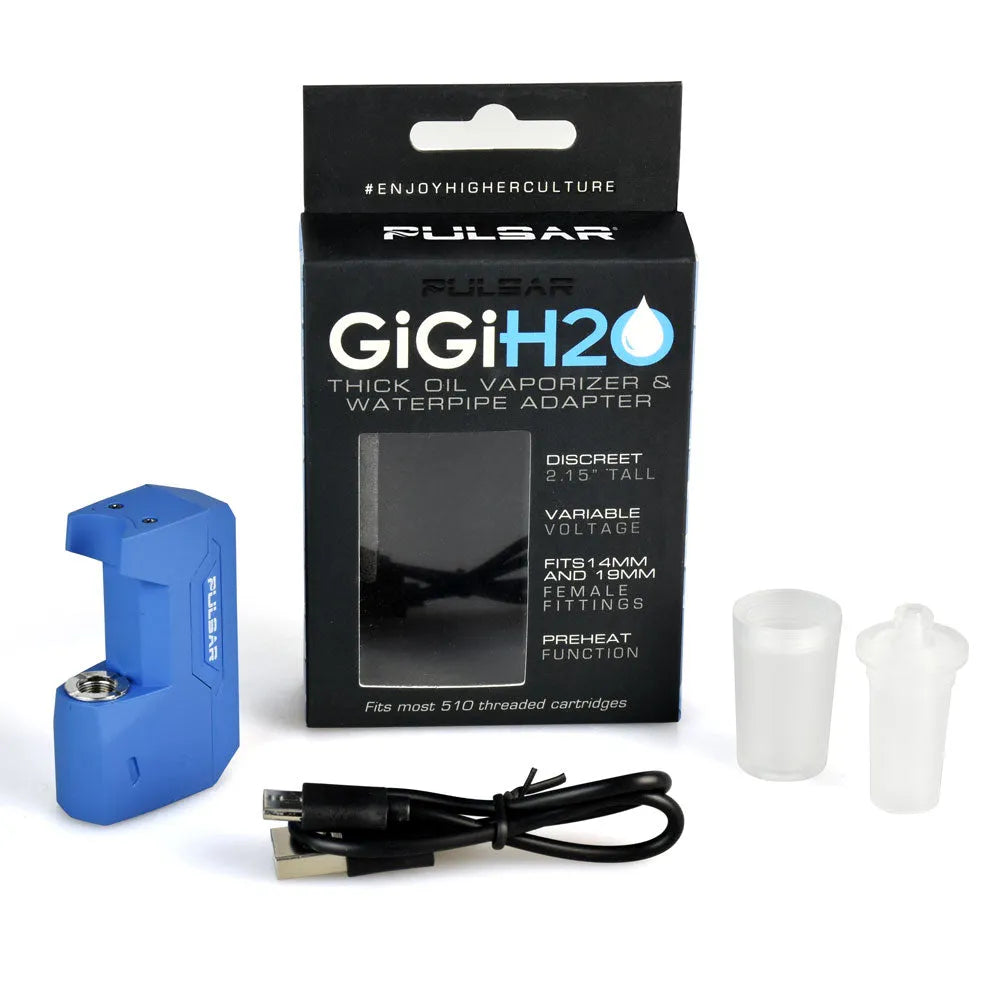 Pulsar GiGi H2O 510 Battery w/ Water Pipe Adapter, BDD Wholesale