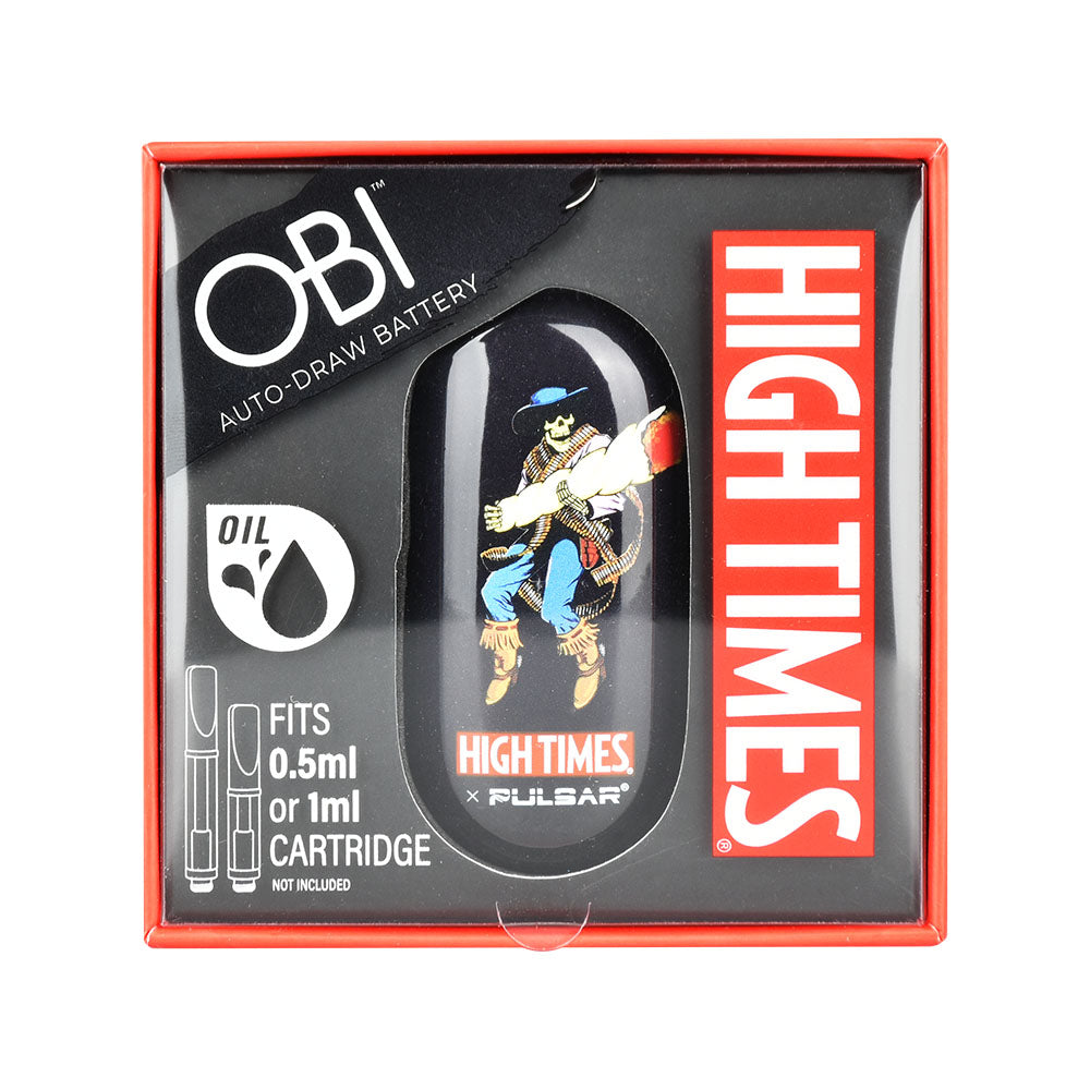 High Times® x Pulsar Obi Auto-Draw Battery | 650mAh, BDD Wholesale