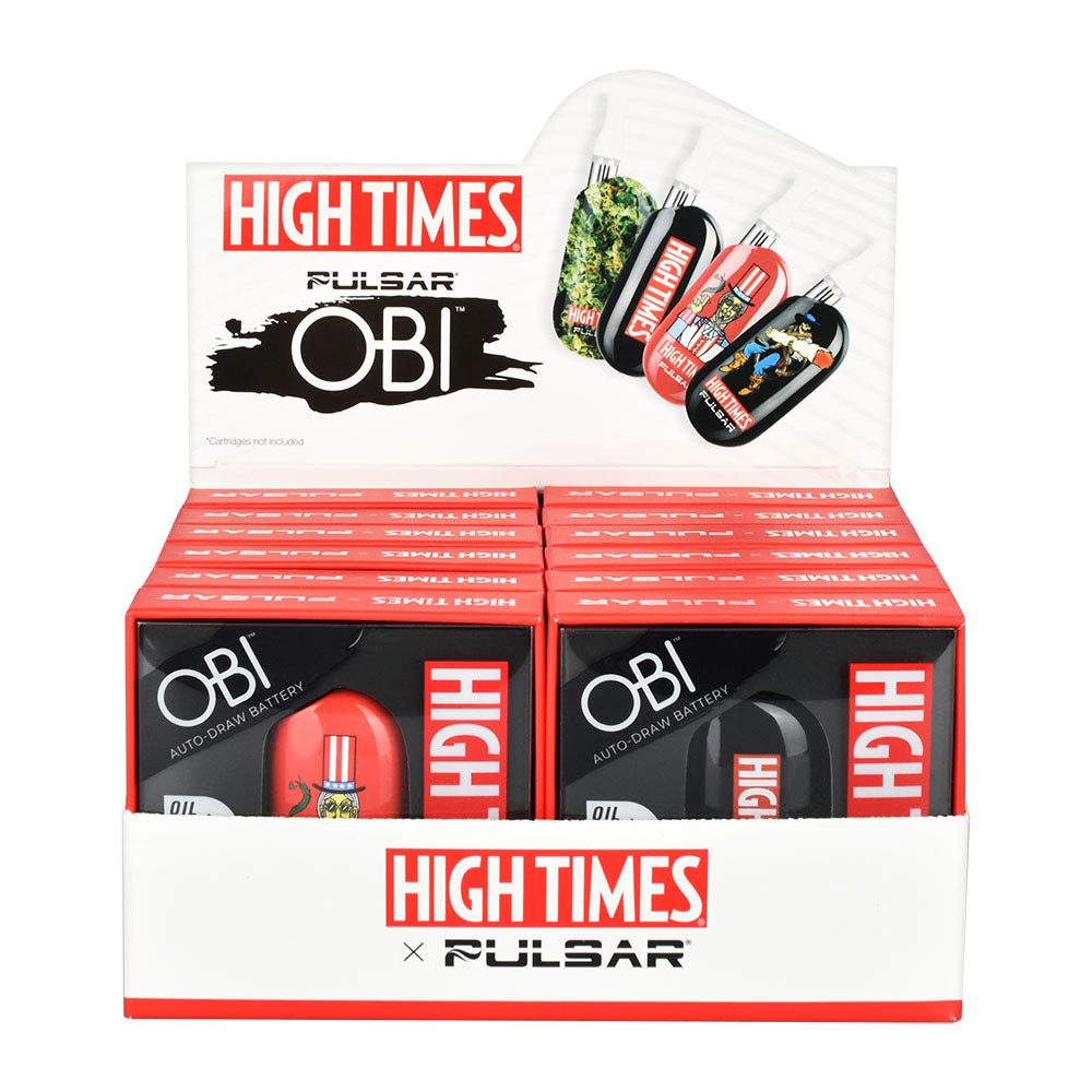 High Times® x Pulsar Obi Auto-Draw Battery | 650mAh, BDD Wholesale