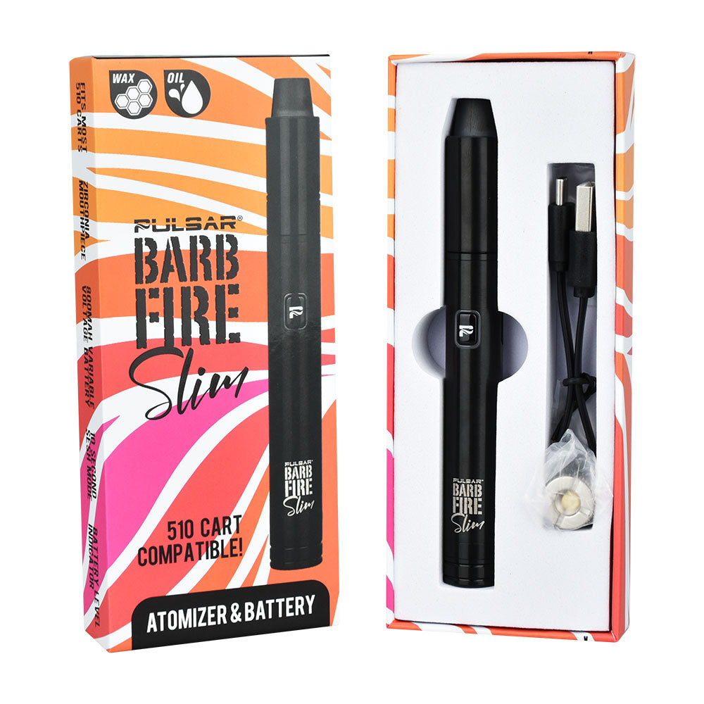 Pulsar Barb Fire Slim Variable Voltage 2-in-1 Vape | 800mAh, BDD Wholesale