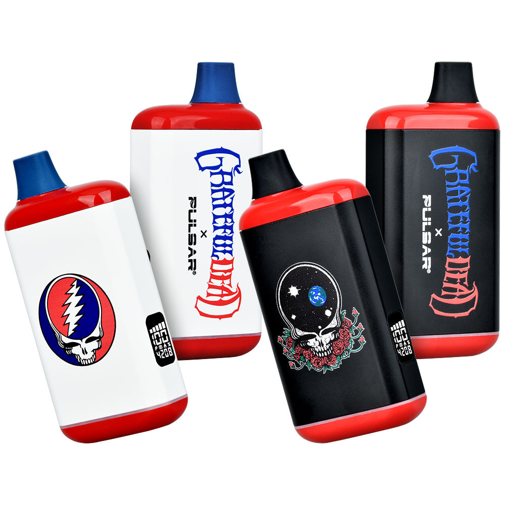 Grateful Dead x Pulsar 510 DL 2.0 Pro Auto-Draw VV Vape Bar | 1000mAh, BDD Wholesale