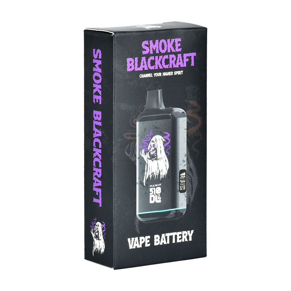 10CT DISP - Smoke BlackCraft x Pulsar 510 DL 2.0 PRO VV Vape Bar - 1000mAh / Assorted Colors, BDD Wholesale