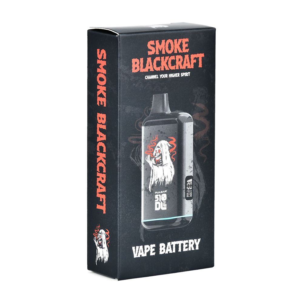 10CT DISP - Smoke BlackCraft x Pulsar 510 DL 2.0 PRO VV Vape Bar - 1000mAh / Assorted Colors, BDD Wholesale