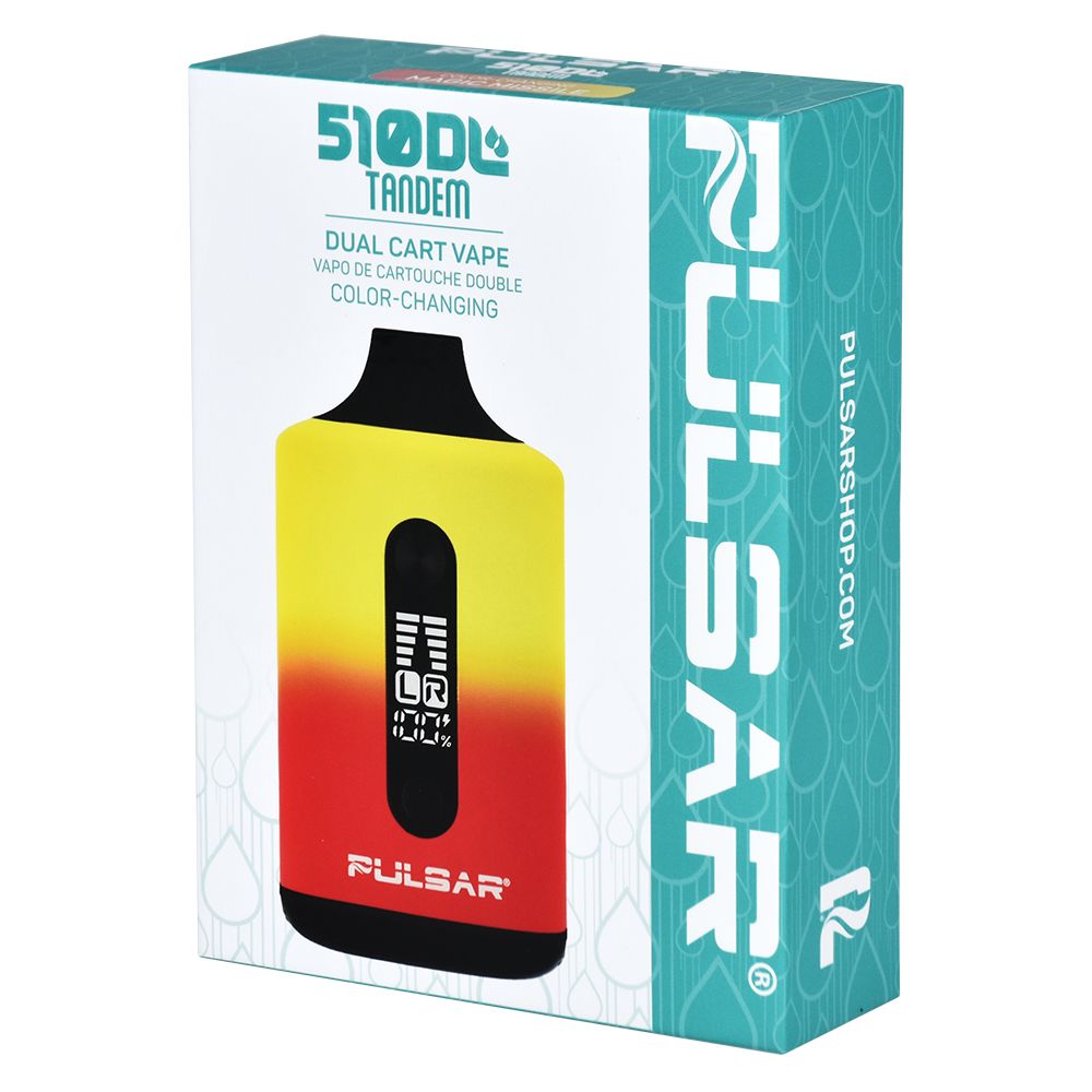 Pulsar 510 DL Tandem Dual Cart Vaporizer | Thermo Series | 650mAh, BDD Wholesale