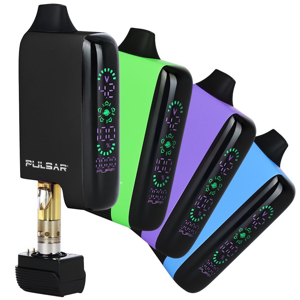 Pulsar 510 DL 5.0 Precision Voltage Control LCD Screen Vape Bar | 1000mAh, BDD Wholesale