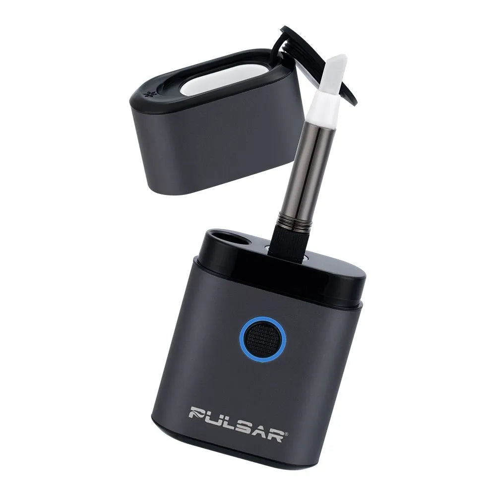 Pulsar Hot Knife Box 2-in-1 Electric Loading Tool & Dab Container | Black | 650mAh | 8pc Display, BDD Wholesale