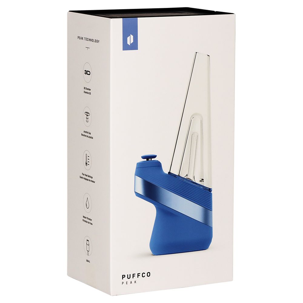 Puffco New Peak Smart eRig - 1700mAh / Sapphire, BDD Wholesale