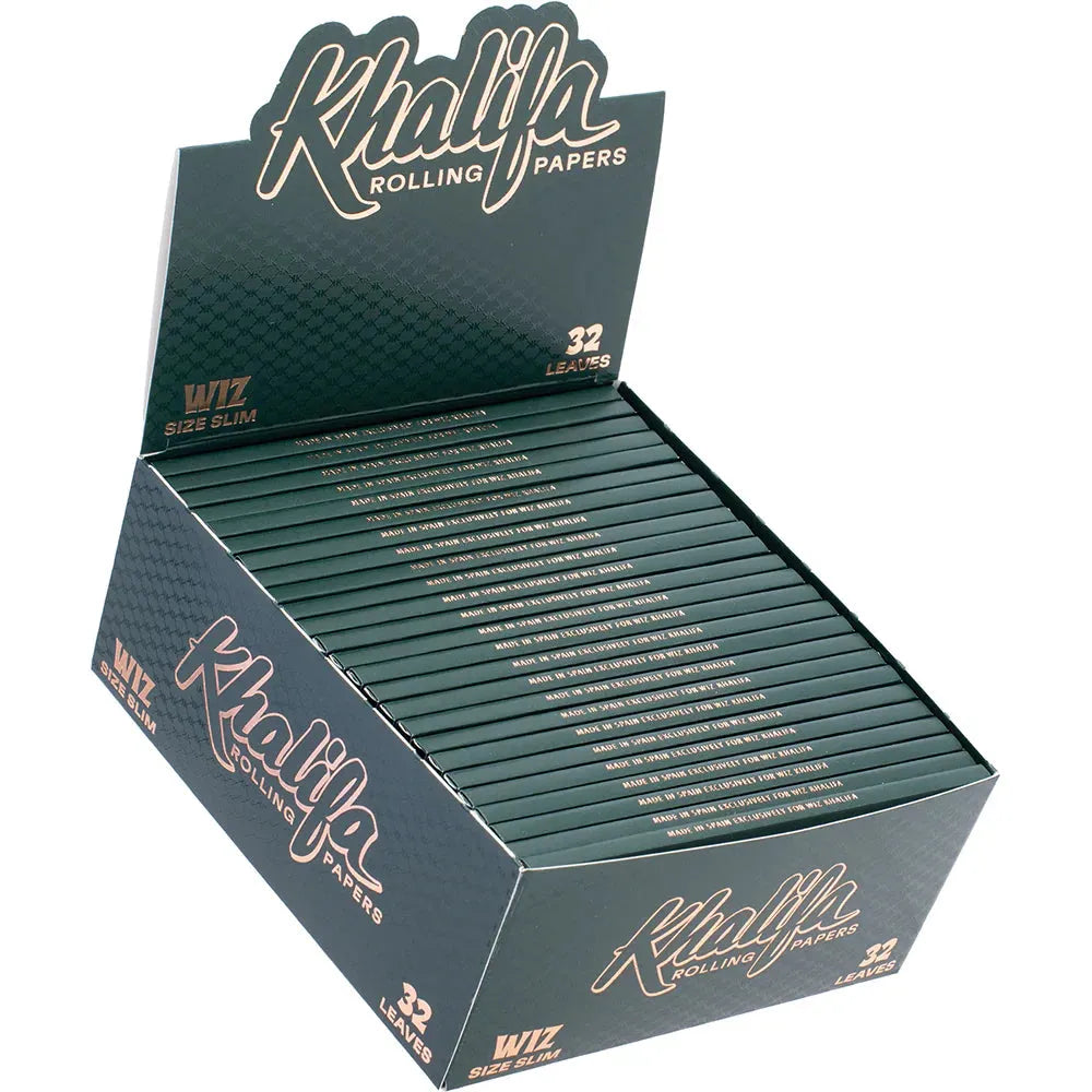 Khalifa Rolling Papers by Wiz Khalifa - Wiz Size Slim (King) (50pcs)