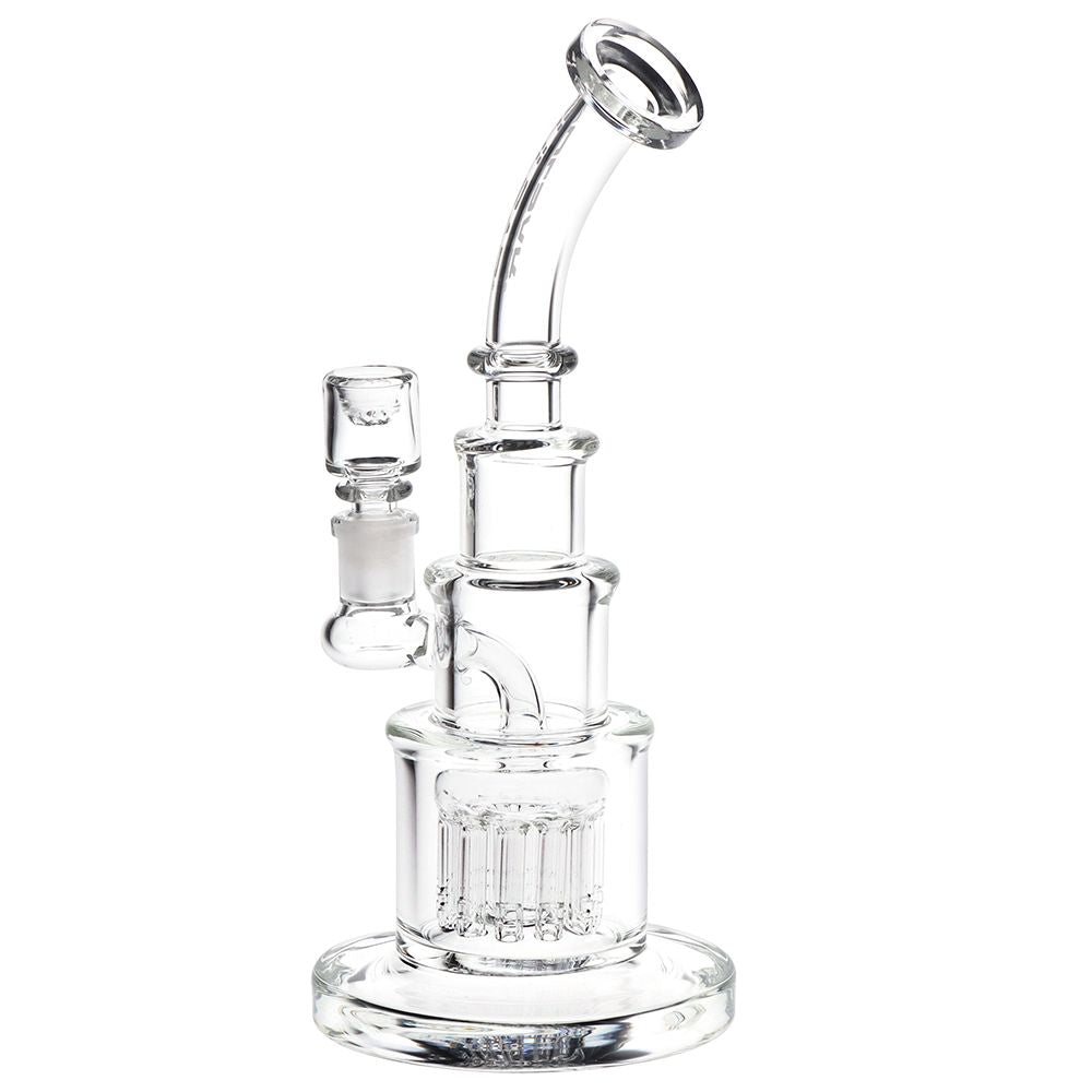 Pulsar 12 Arm Perc Chugger Glass Water Pipe - 10" / 14mm F, BDD Wholesale