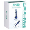 Pulsar Chillr Glycerin Beaker Glass Water Pipe - 13" / 14mm F / Blue, BDD Wholesale