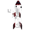 Pulsar Rocket Ship Glass Dab Rig - 8.25" / 14mm F, BDD Wholesale