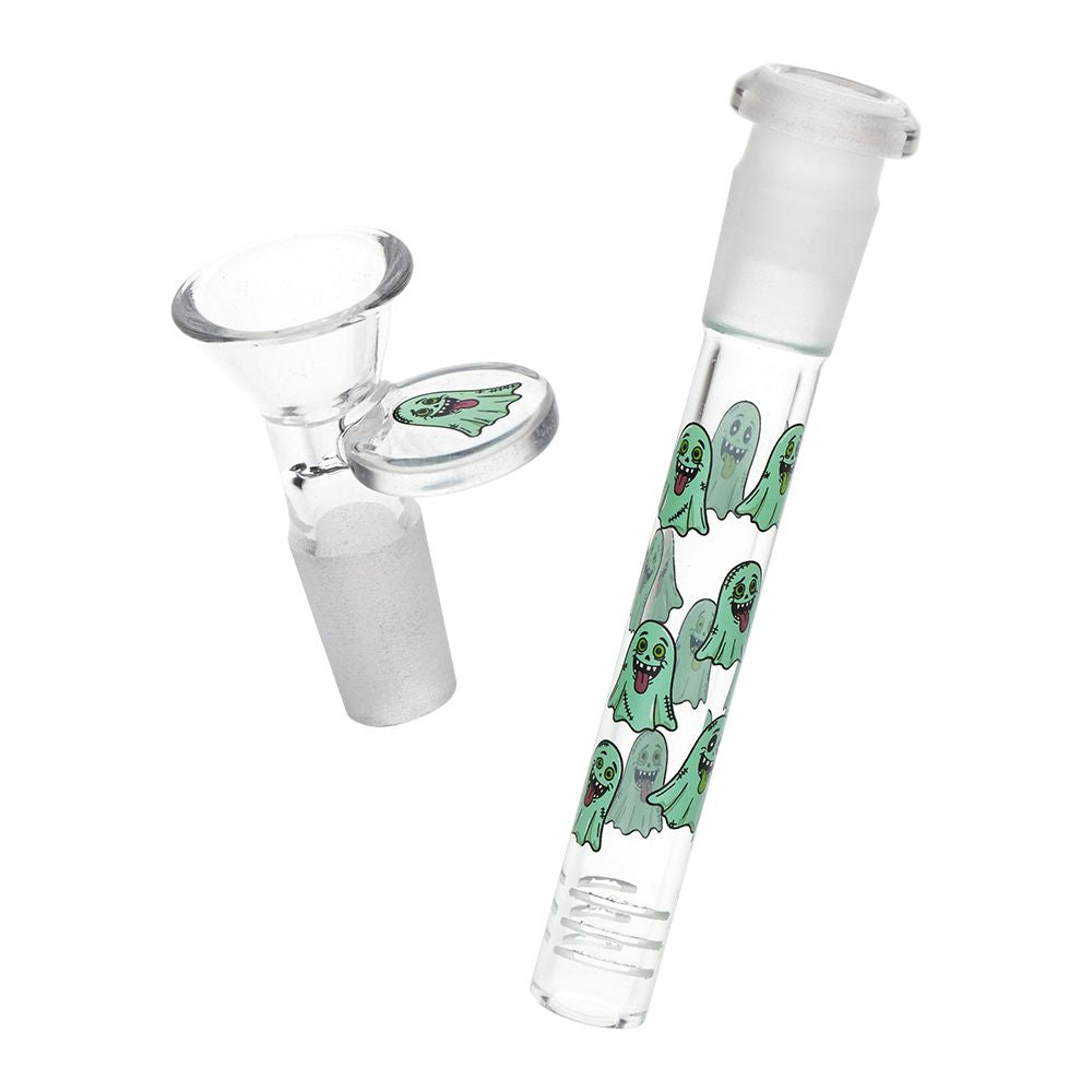 Pulsar FrankenGhoul Beaker Glass Water Pipe - 9.75" / 14mm F, BDD Wholesale