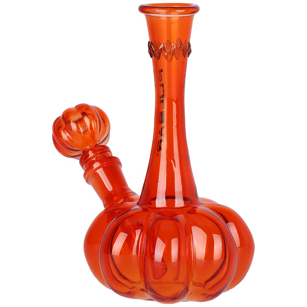 Pulsar Pumpkin Glass Water Pipe - 7.25" / 14mm F, BDD Wholesale